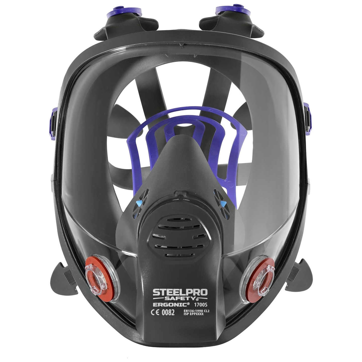 Respirador Full Face Ergonic 1700S con Diafragma