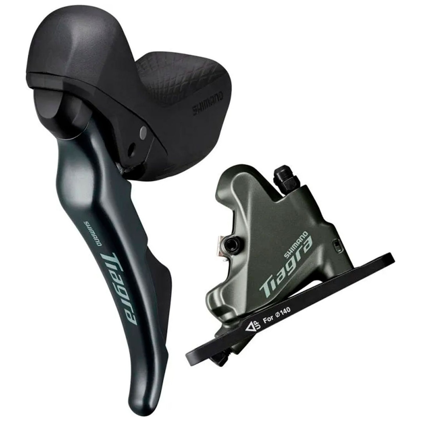 Freno Hidráulico Delantero Shimano Tiagra ST-4720 / BR-4770 con Manilla de Cambio Izquierda