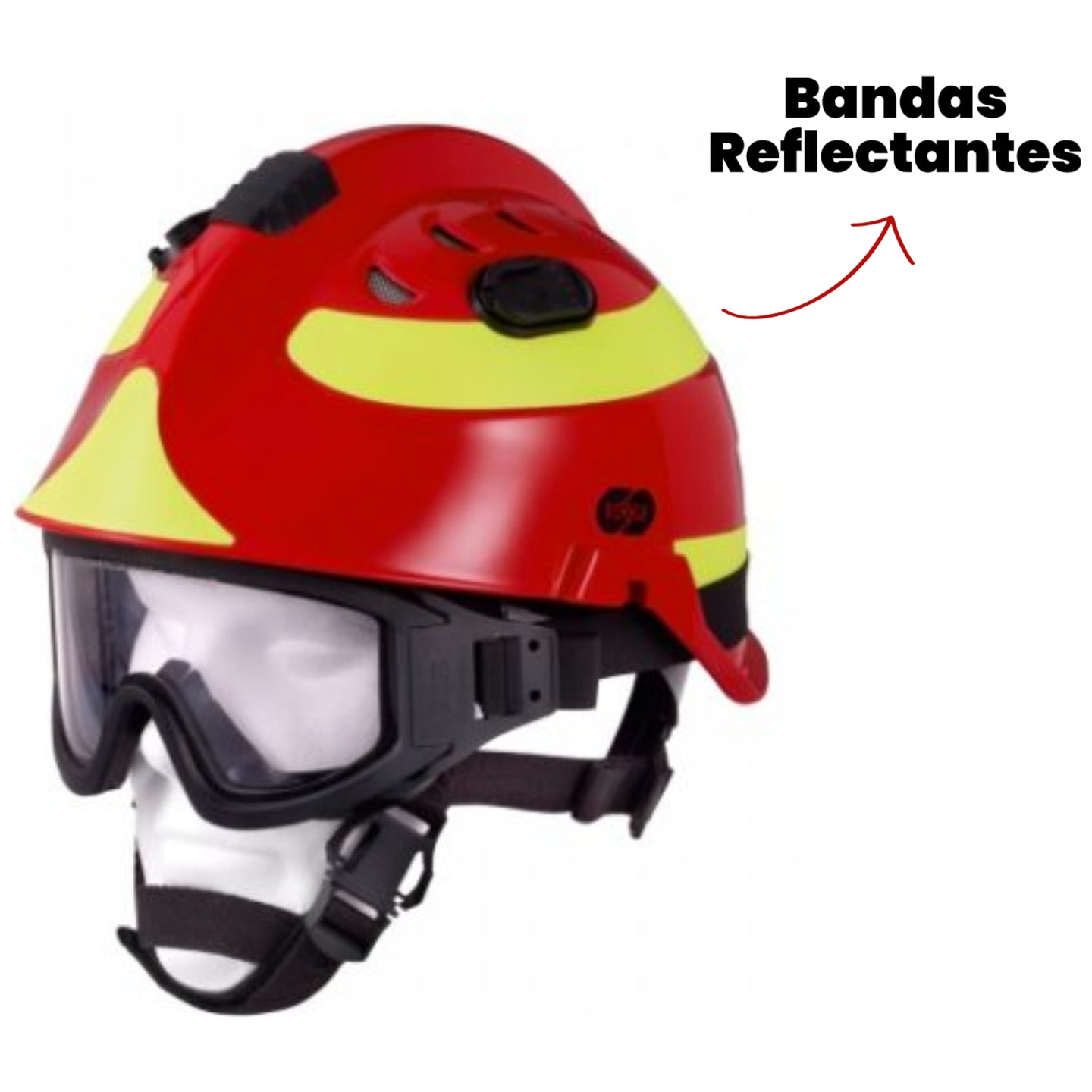 Kit de Bandas Reflectantes Sicor para Casco EOM