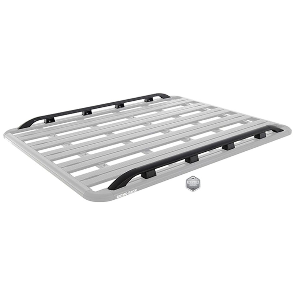 Rieles Laterales para Parrilla Portaequipaje Negra Plana Modelo Pioneer 42108B Au