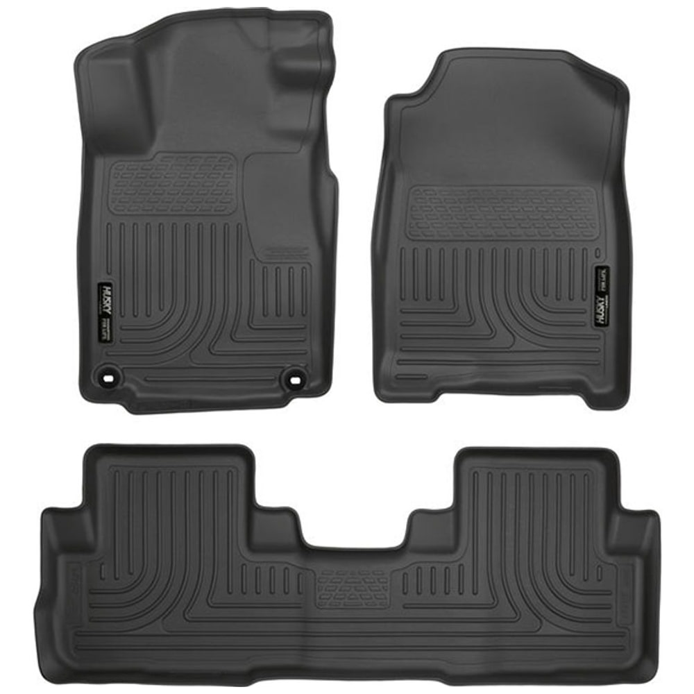 Pisos de Goma Delantero y Trasero Rígido Honda Cr-v 2015-2016
