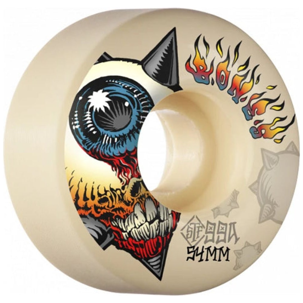 Ruedas de Skate Bones STF Iron Sun 54 mm