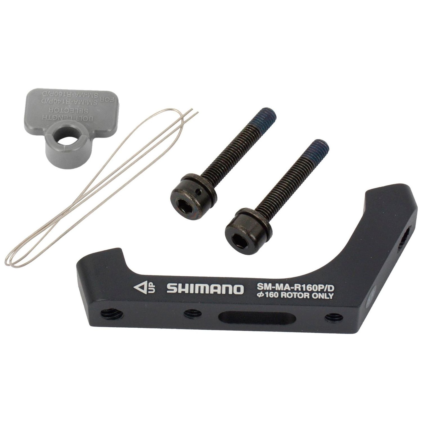 Adaptador de Freno de Disco Shimano SM-MA-R160P/D Trasero Flat Mount