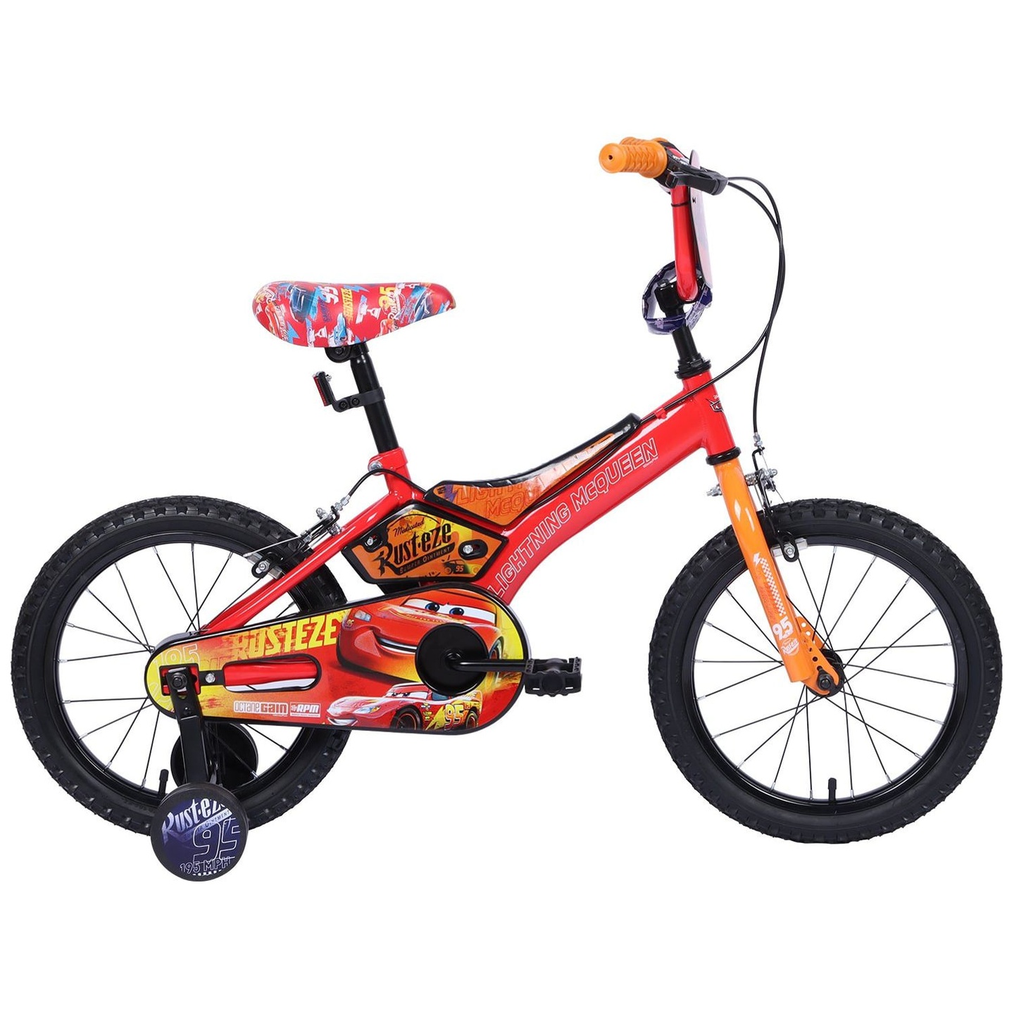 Bicicleta Infantil Disney Cars Aro 16