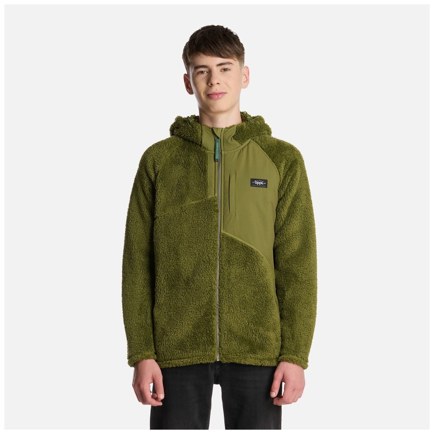 Polar Teen Boy Bear Shaggy-Pro Hoody Jacket V25