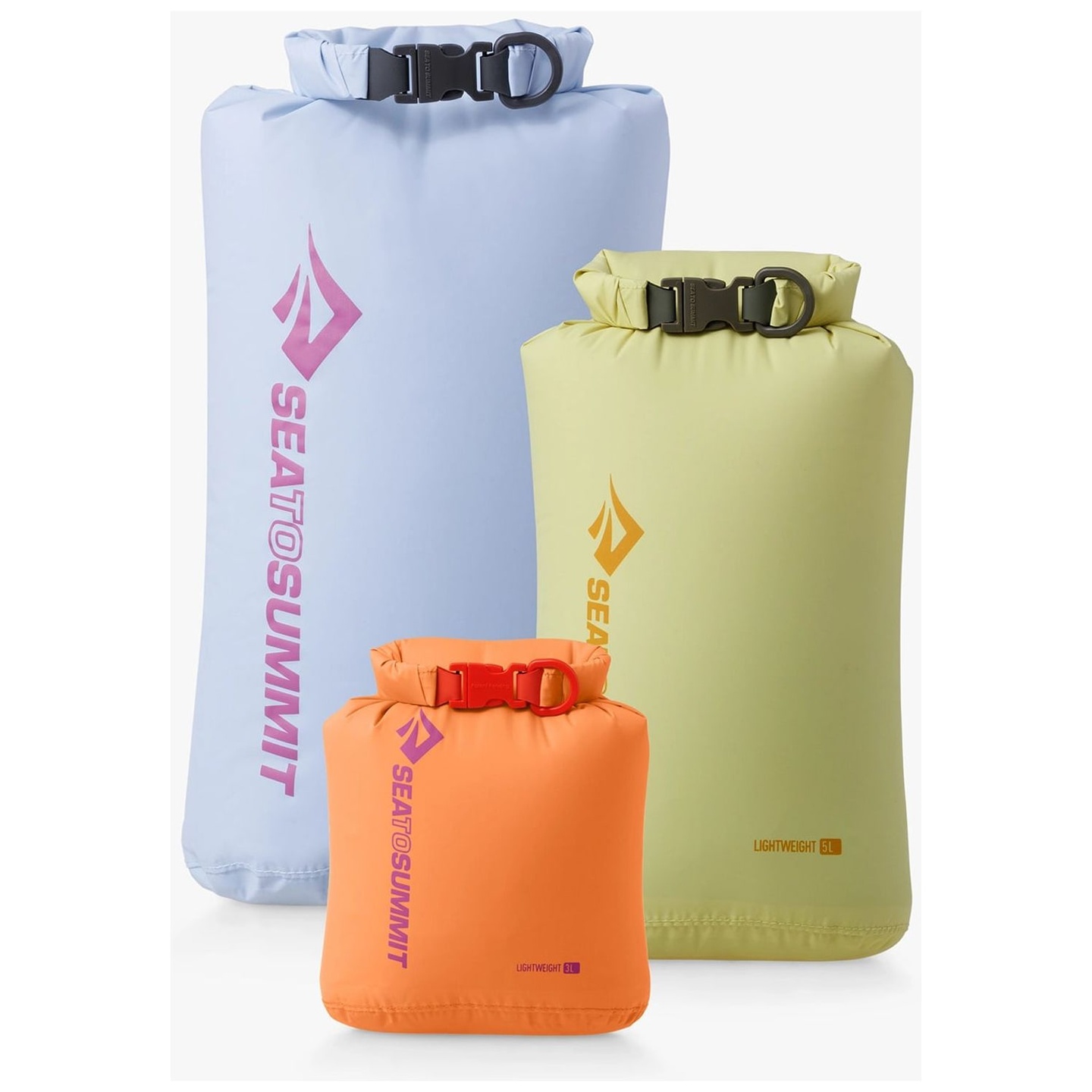 Set de Bolsas Secas Ligeras 3L, 5L y 8L Edición Limitada
