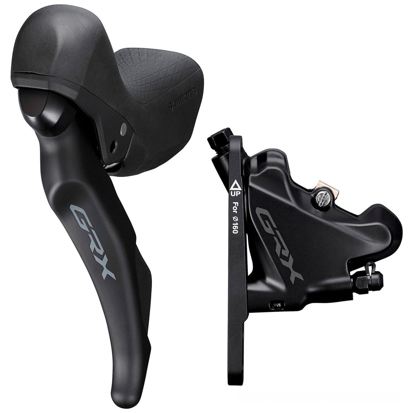 Freno Hidráulico Delantero Shimano GRX ST-RX600 / BR-RX400 con Manilla de Cambio Izquierda