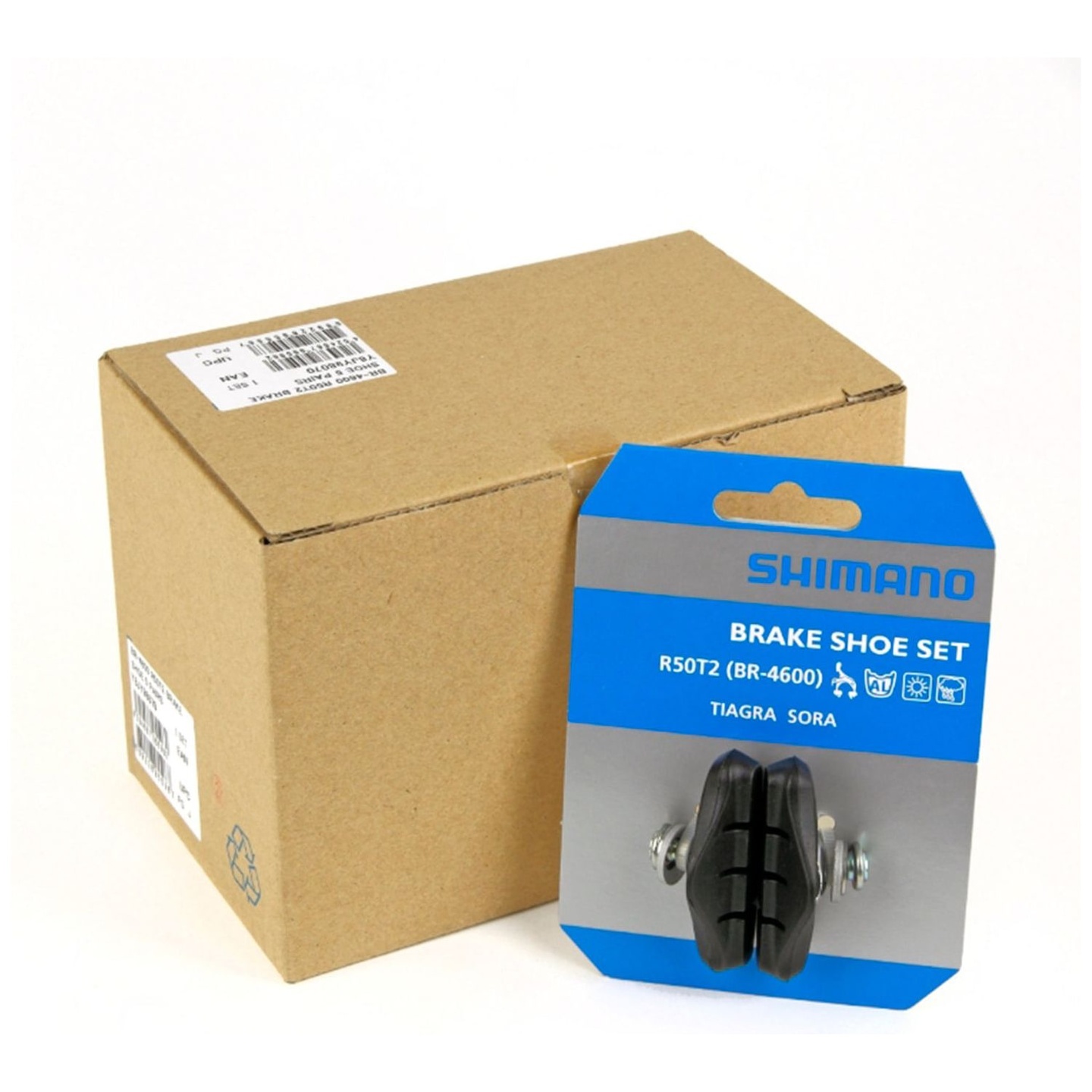 Zapatas de Freno Shimano R50T2 para BR-4600 (5 Pares)