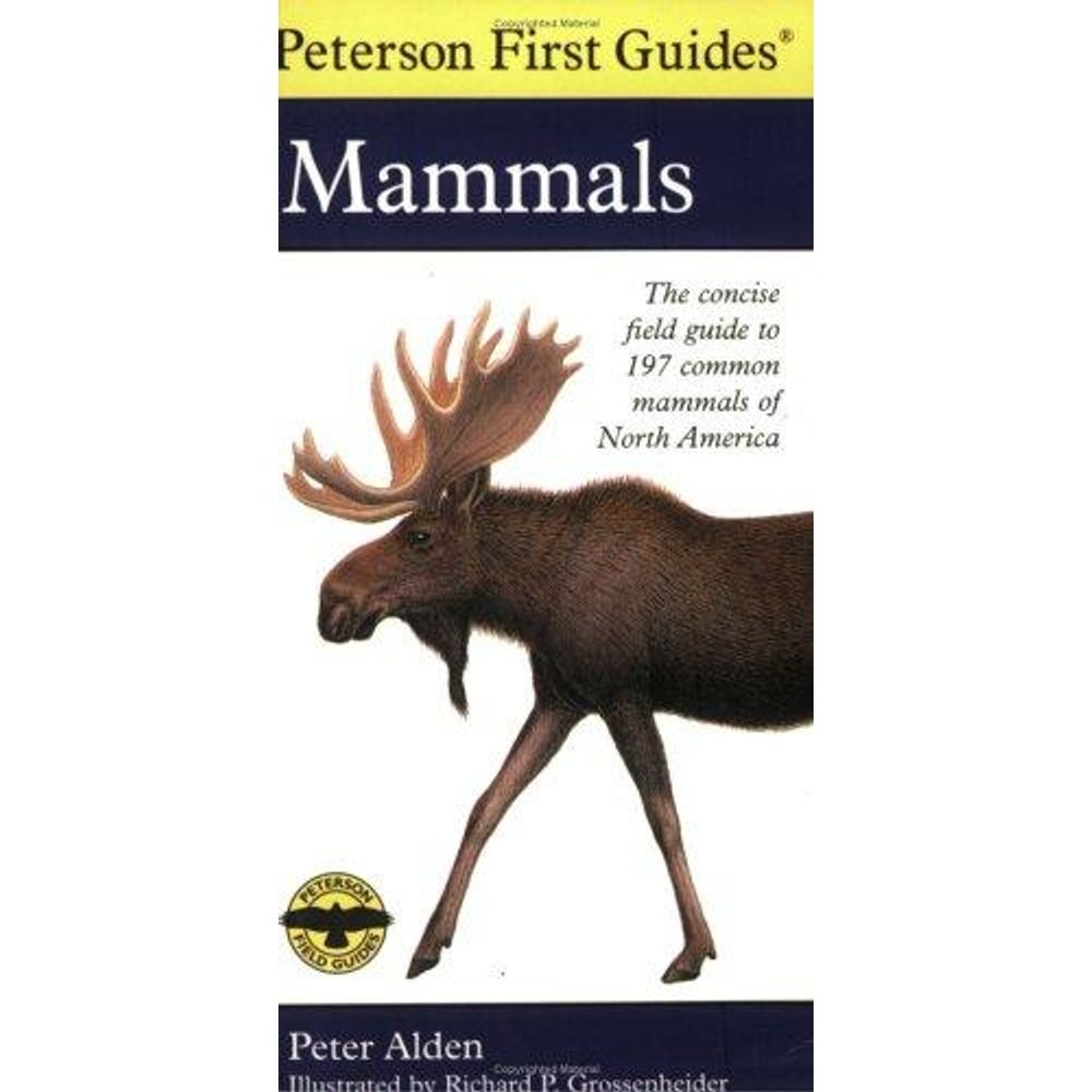 Libro Peterson First Guide to Mammals of North America