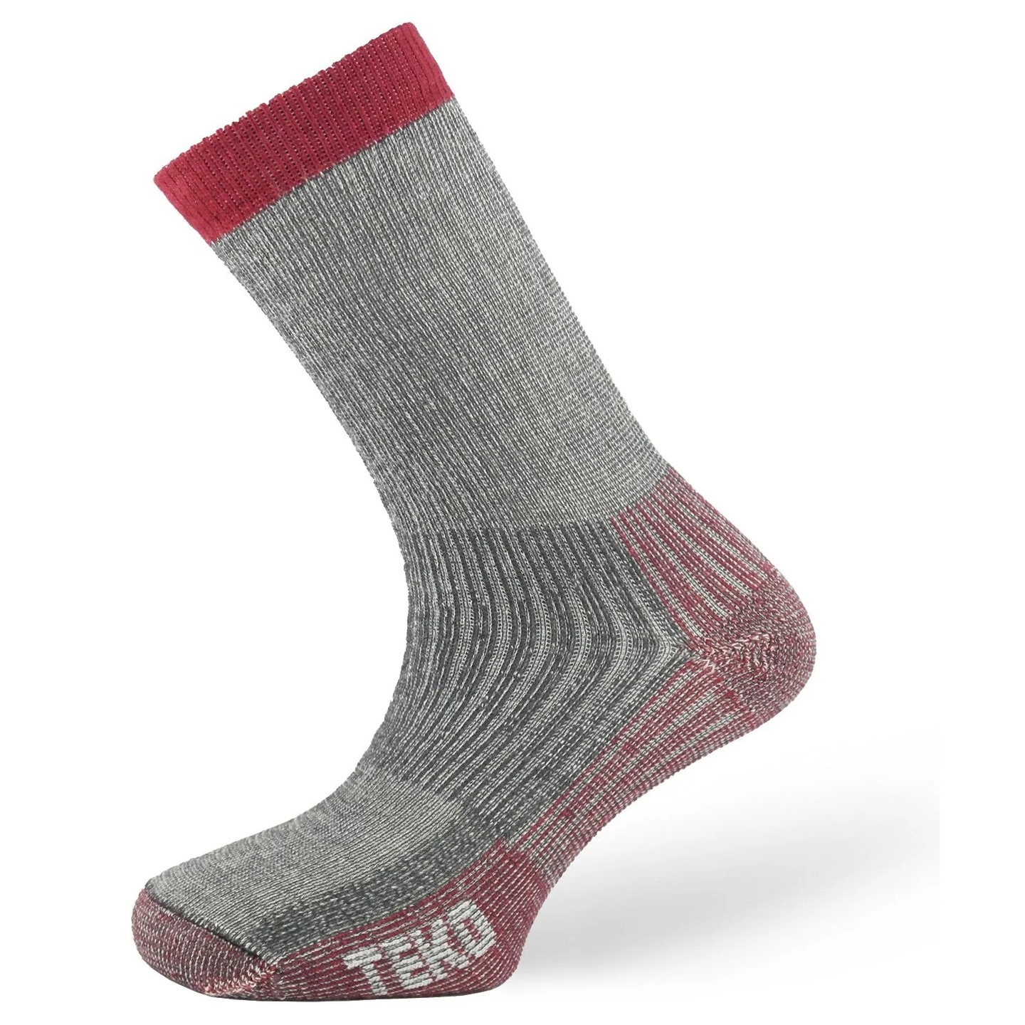 Charcoal/Red