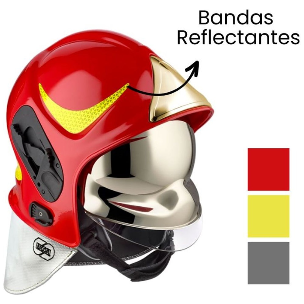 Kit de Bandas Reflectantes Sicor para Casco VFR-EVO