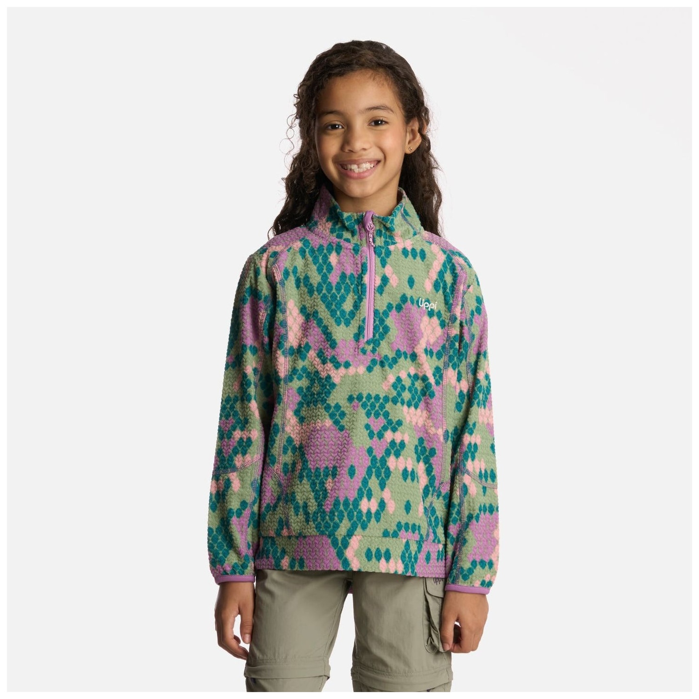 Polerón Niña Saltamontes Nano-F 1/4 Zip