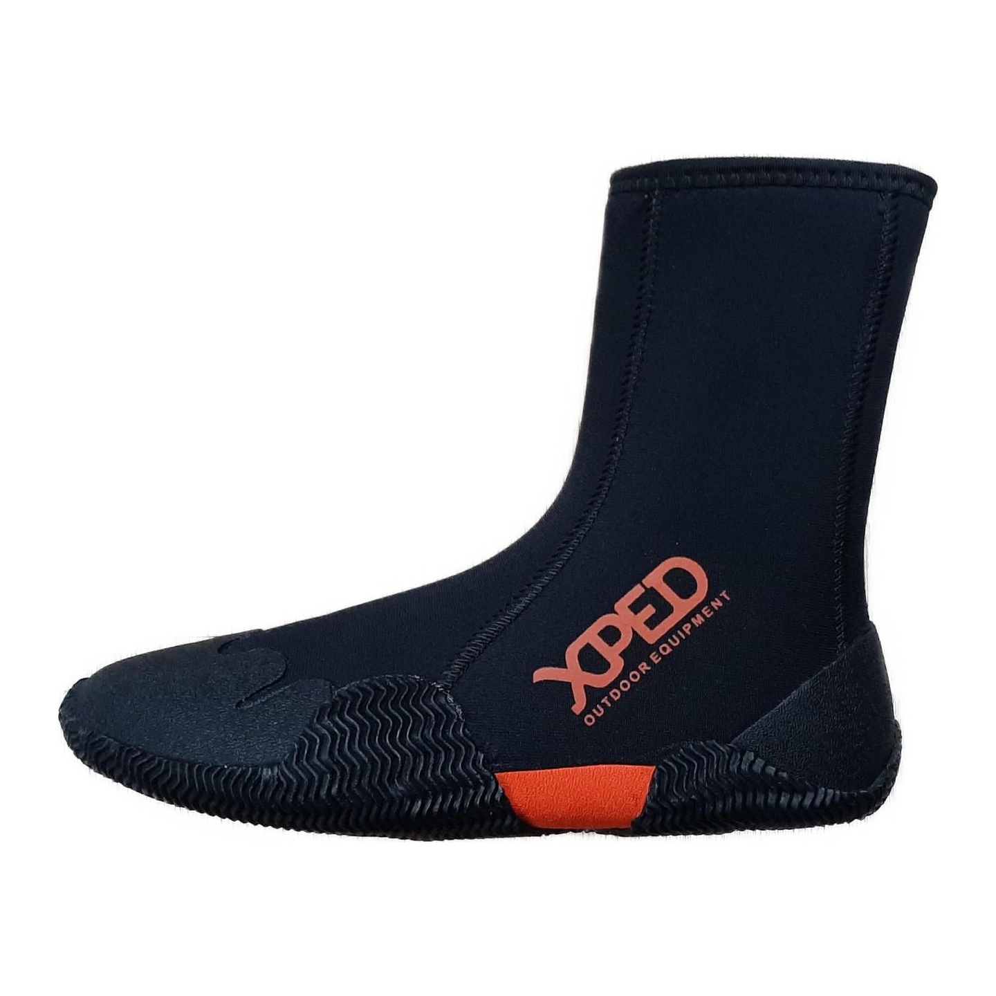 Zapato Round Toe Zipped 5mm Power Boot