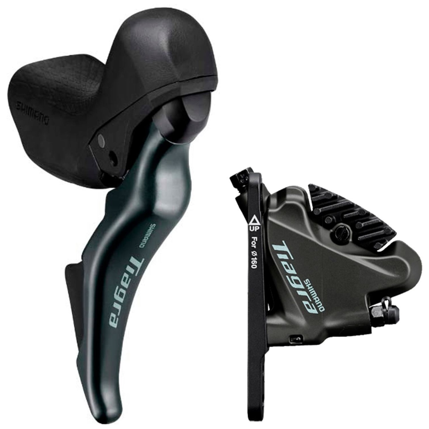 Freno Hidráulico Trasero Shimano Tiagra ST-4725 / BR-4770 con Manilla de Cambio Derecha