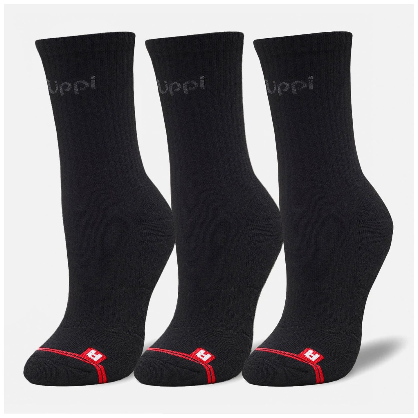 Calcetines Unisex Logo Lippi Pack Mid V26