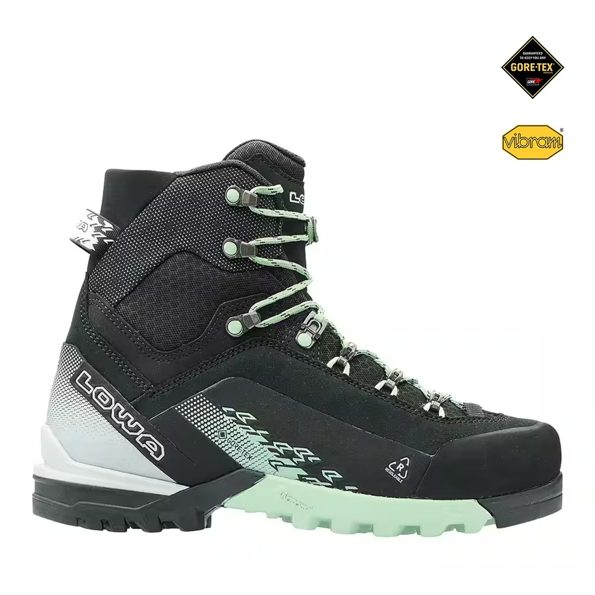 Bota de Alta Montaña Mujer Cervino GTX Mid