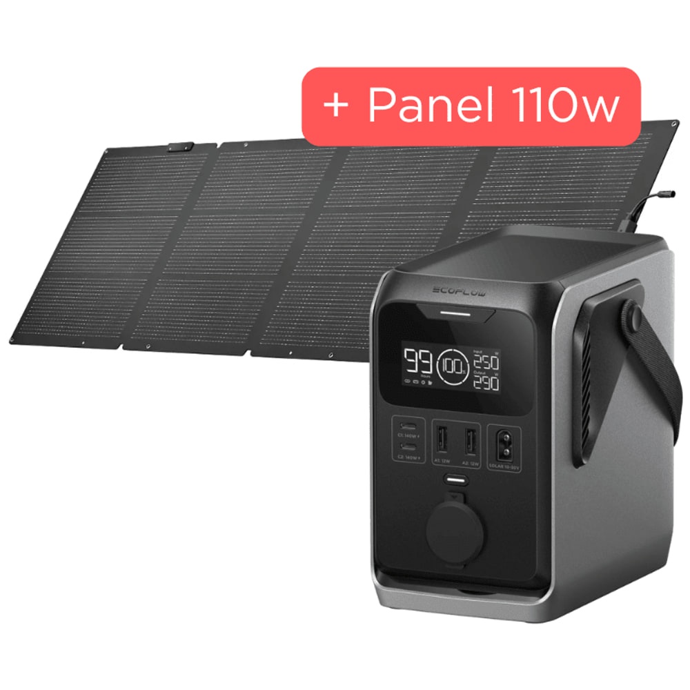 Pack Trail 300 DC + Panel Solar 110W