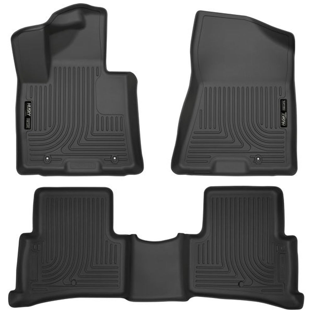 Pisos de Goma Delantero y Trasero Rígido Kia Sportage 2017-2021