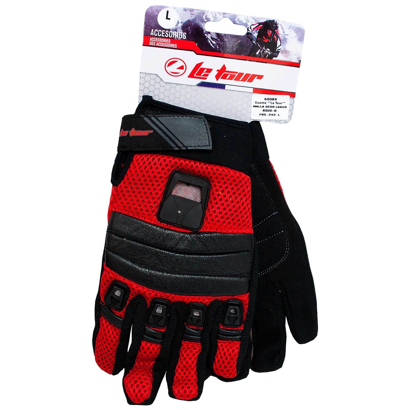 Guantes Largos de Ciclismo Le Tour Malla PKG-242