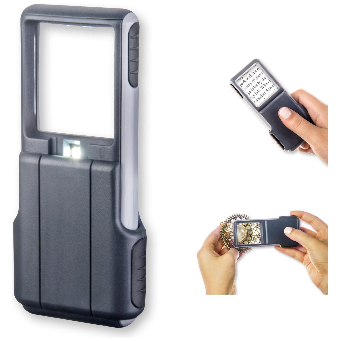 Lupa Deslizante LED MiniBrite 3x