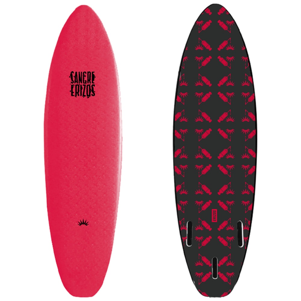 Tabla de Surf Erizos Sangre Thruster 6'6
