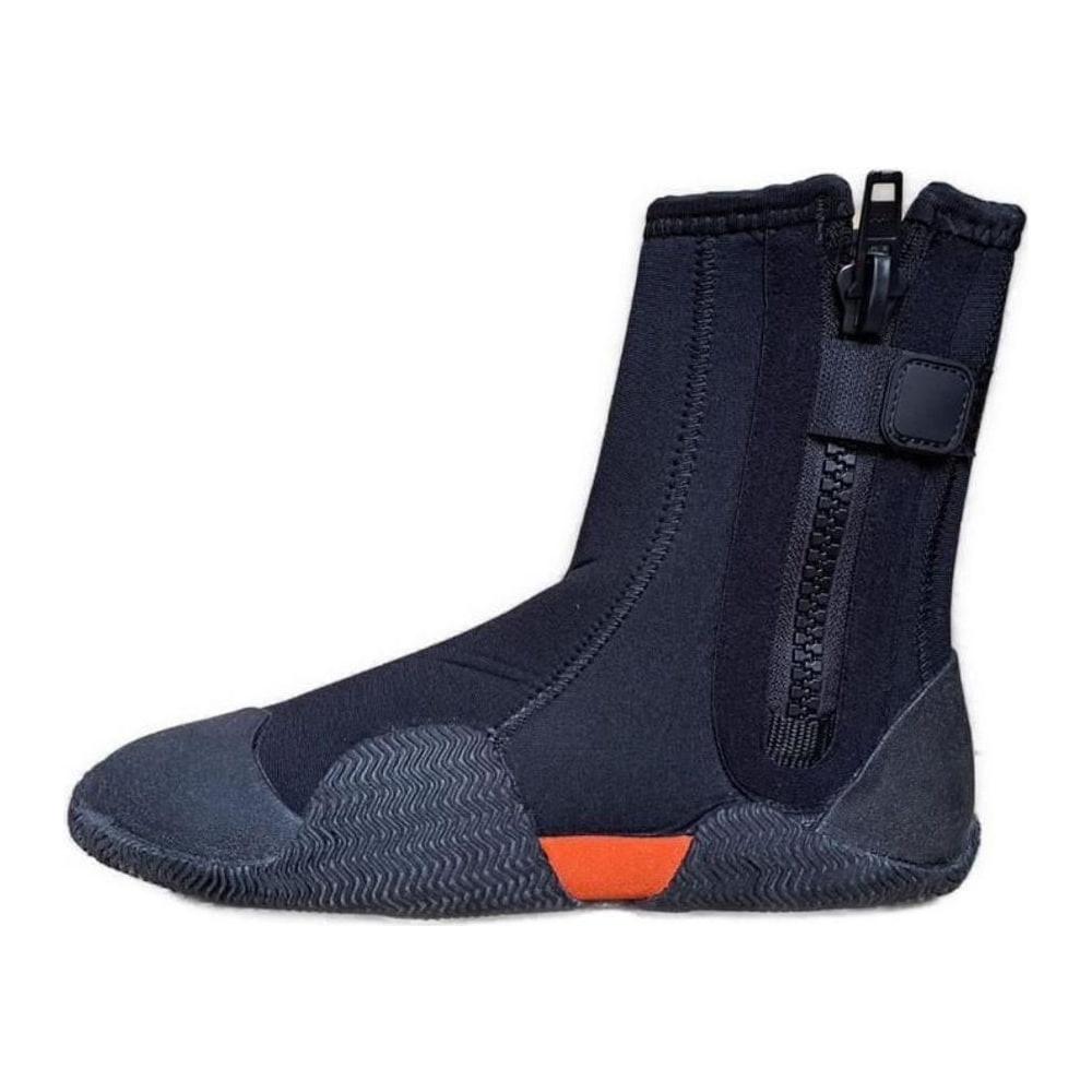 Zapato Round Toe Zipped 5mm Power Boot