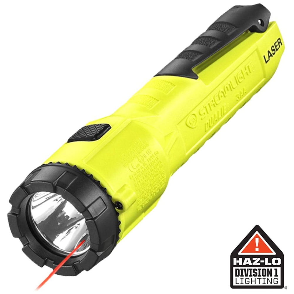 Linterna Dualie 3AA Laser 150 Lúmenes Intrínsecamente Segura
