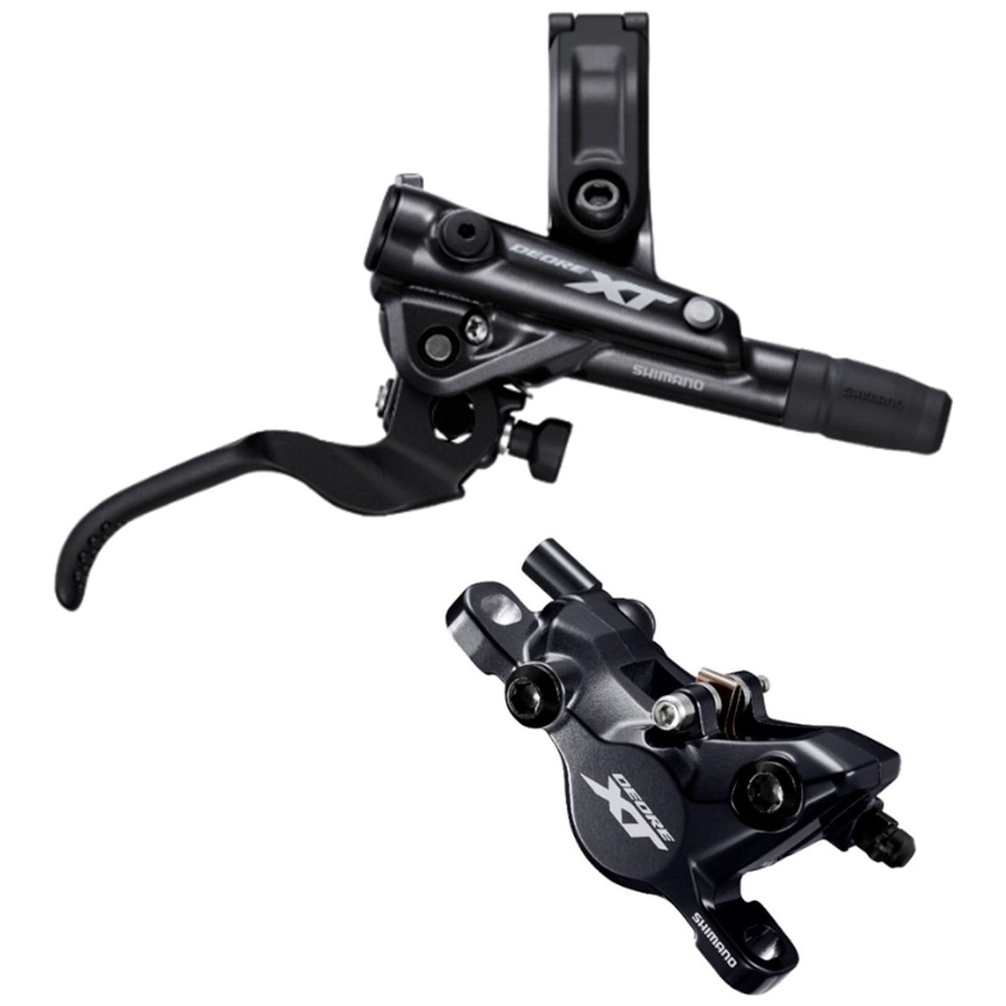 Freno Hidráulico Delantero Shimano Deore XT BL-M8100 / BR-M8120 4 Pistones (Manilla Derecha)