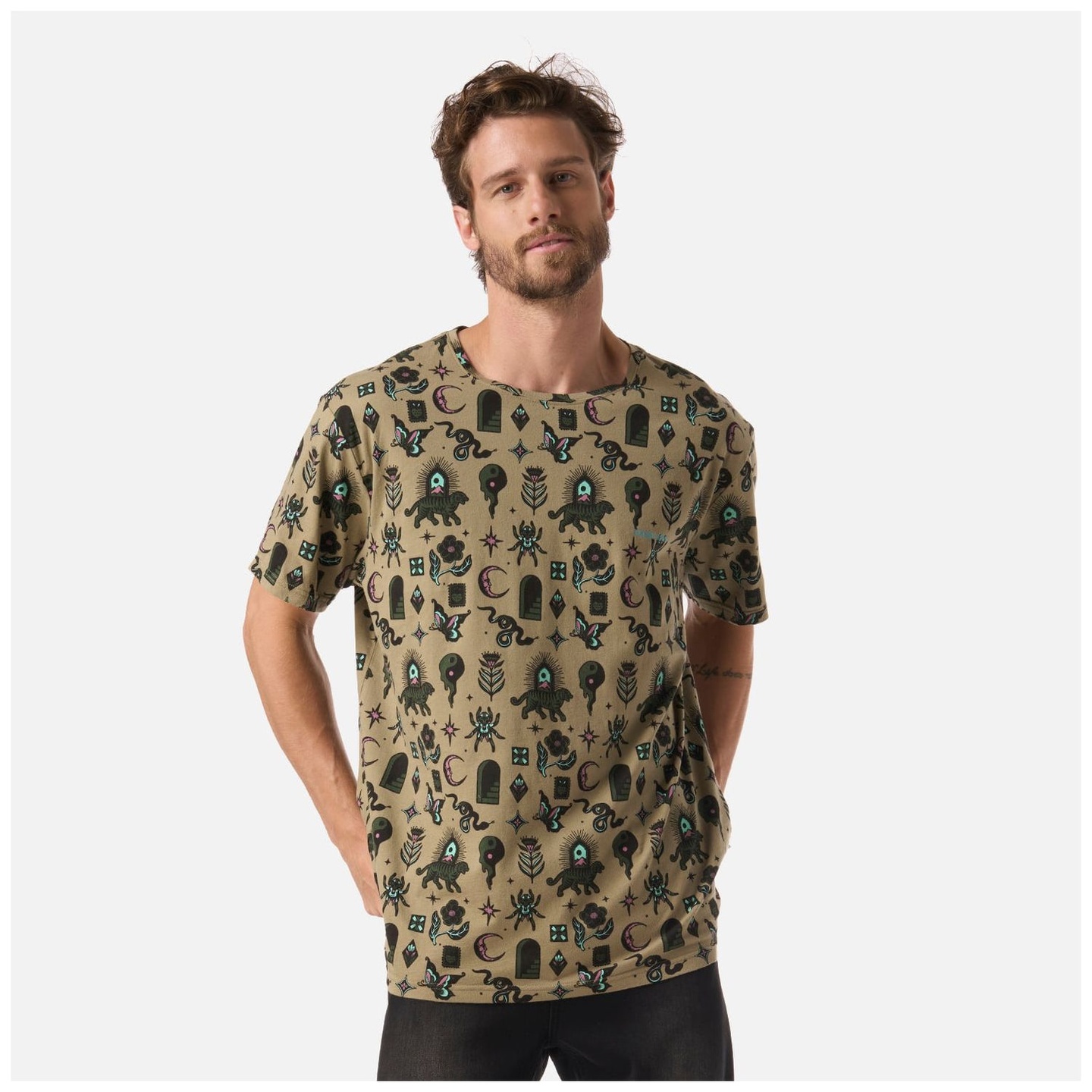 Polera Hombre Esoterica Print