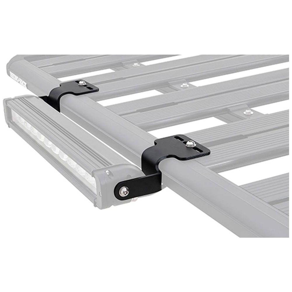 Soporte de Barra de Luz LED para Parrilla Portaequipaje Negra Plana Modelo Pioneer
