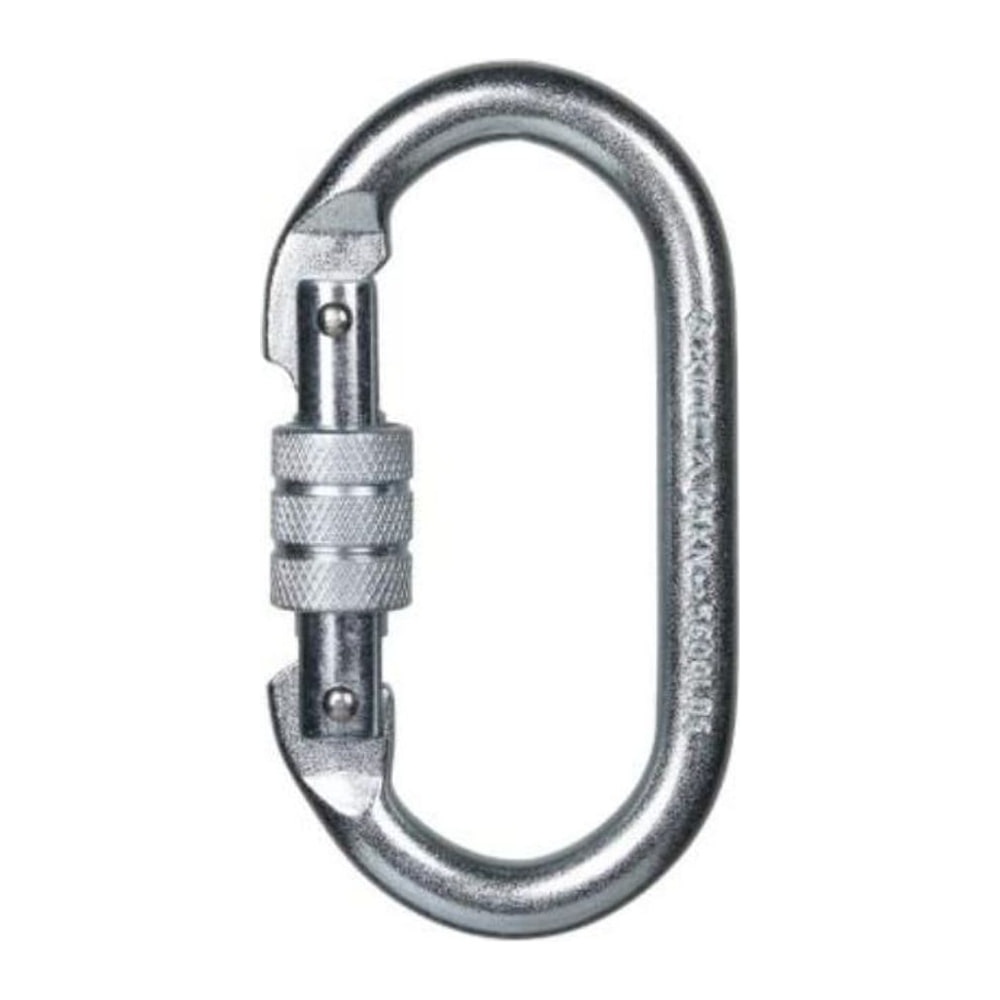 Mosquetón Oval Steel Screw Clip