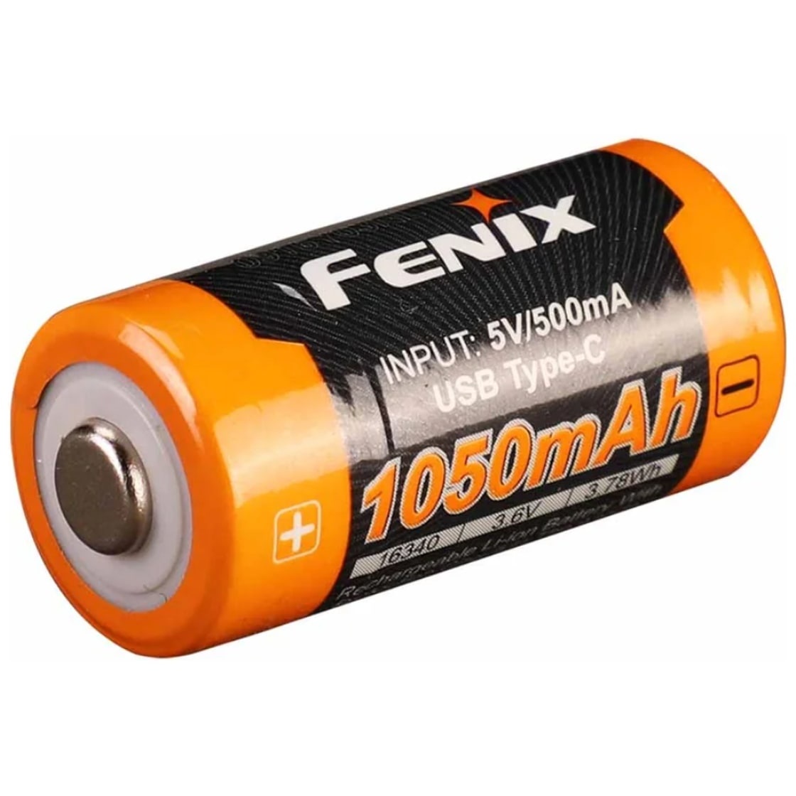 Batería Recargable 16340 1050 mAh USB-C ARB-L16-1050UP