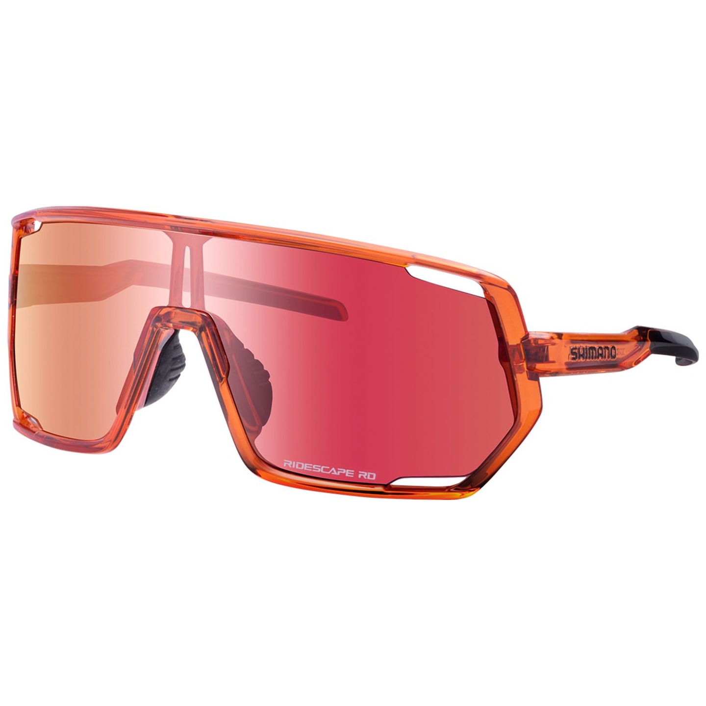 Lentes de Ciclismo Shimano Ridescape Road Marco Naranjo con Cristal de Repuesto