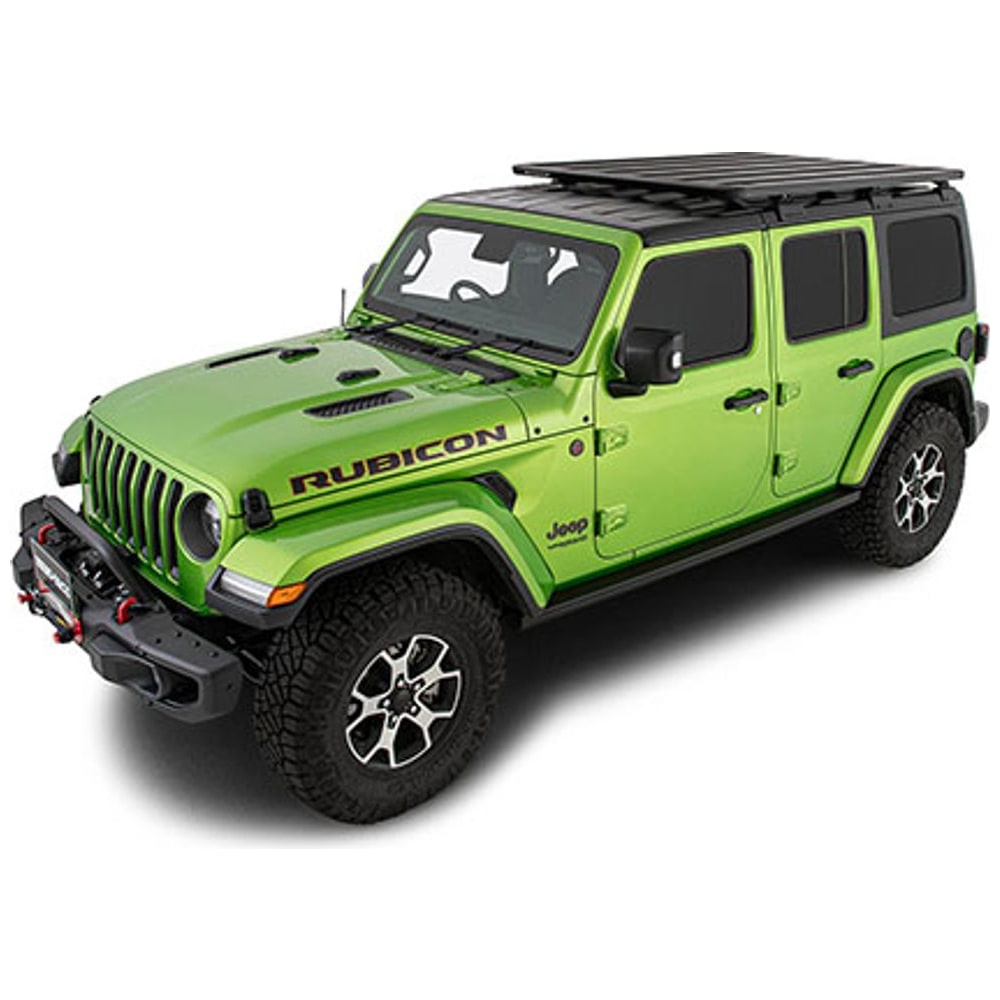 Parrilla Plana Negra para Jeep Wrangler JL 2019 .. con Armazón de Refuerzo - Backbone