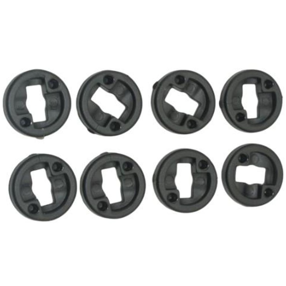 Repuesto Para Cascos Arandela De Plástico Para Fijación De Barbijo/Arnes (Kit 8 Piezas)