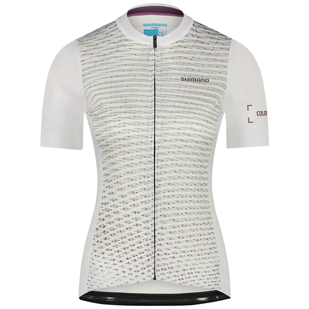 Jersey de Ciclismo Shimano Colore Manga Corta Mujer