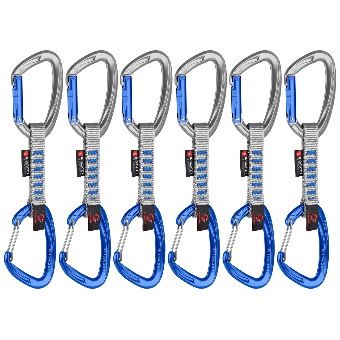 Set 6 Cintas Express Crag Keylock 10 cm Indicator