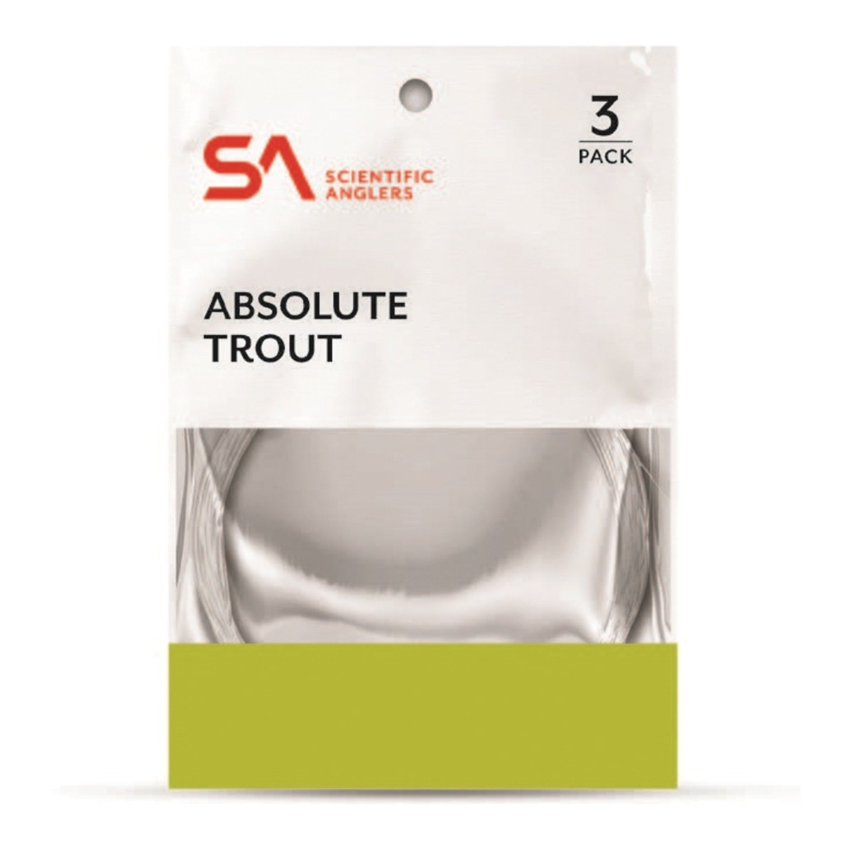 Leader Cónico Absolute Trout 7.5 FT 3-Pack