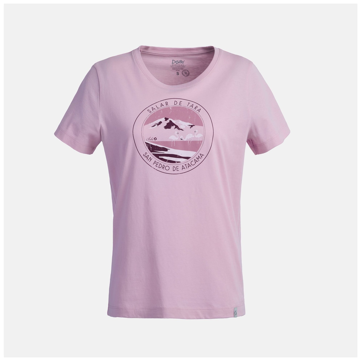 Polera Manga Corta Flamencos Mujer