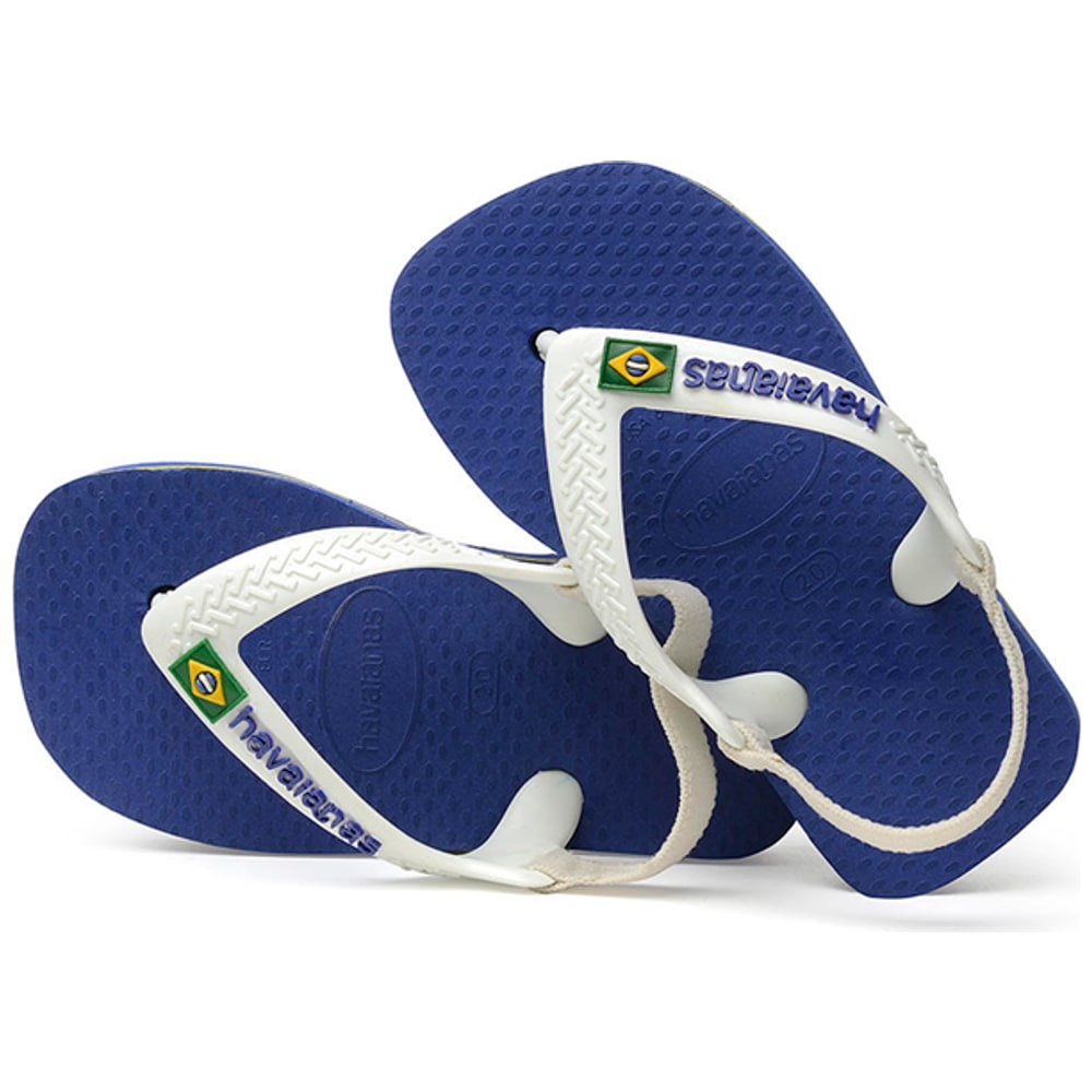 Sandalias Havaianas Baby Brasil Logo