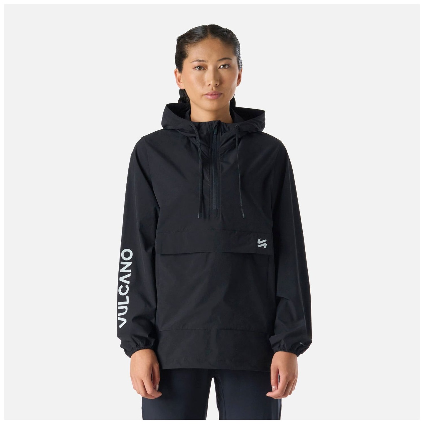 Chaqueta Mujer Tempo 1/4 Zip Windbreaker Jacket