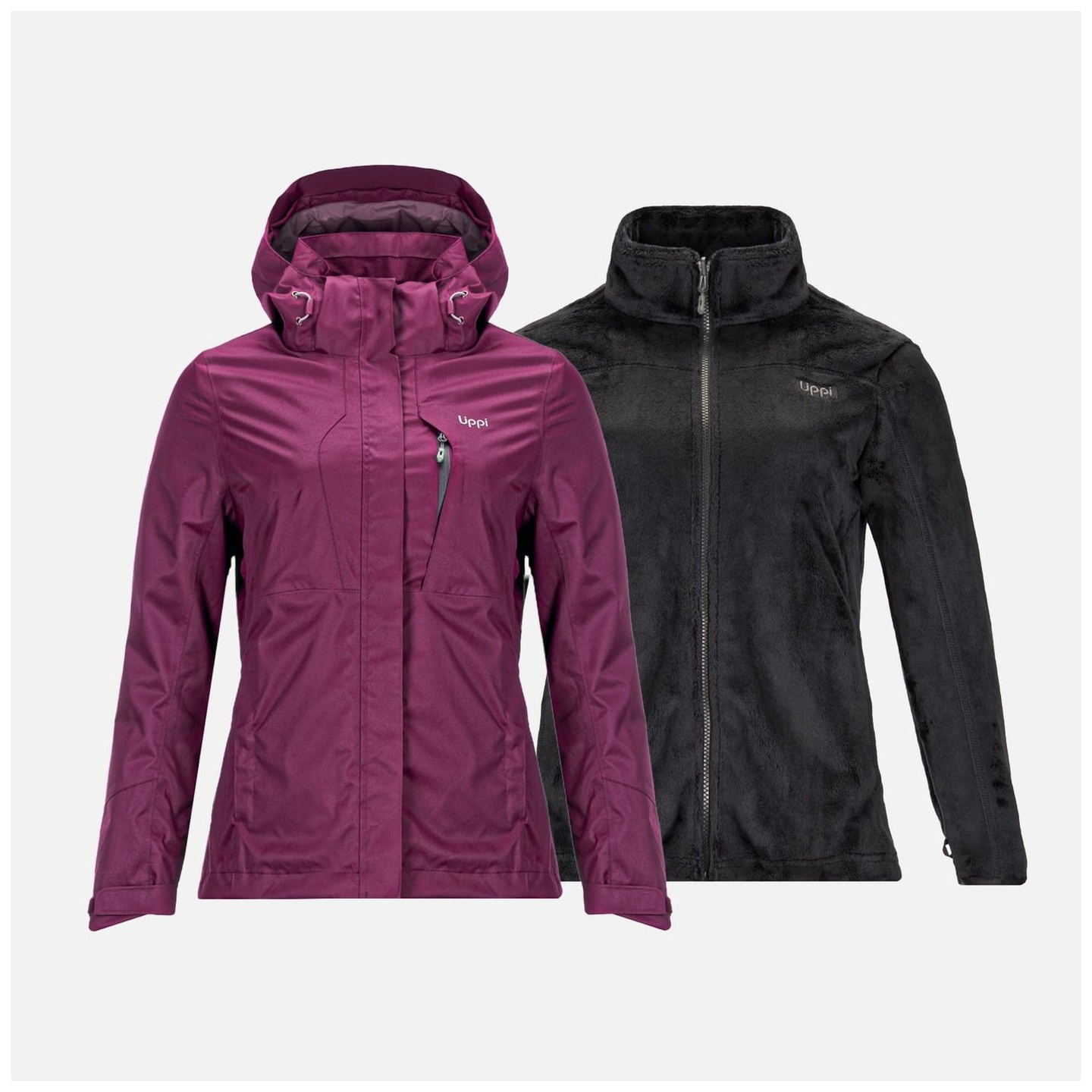 Chaqueta Mujer Tres Cruces Fusion-3 Hoody Jacket