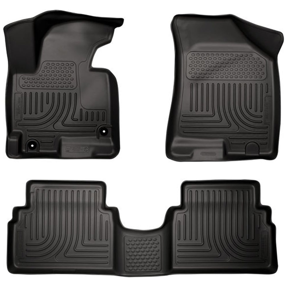 Pisos de Goma Delantero y Trasero Rígido Hyundai Tucson 2011-2013