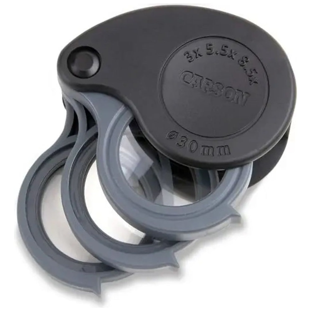 Lupa Plegable TriView 3x/5.5x/8.5x