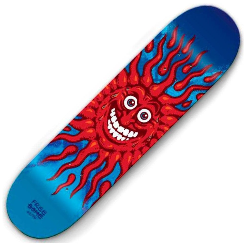 Tabla de Skate Free Dome Red Sun 8.0"