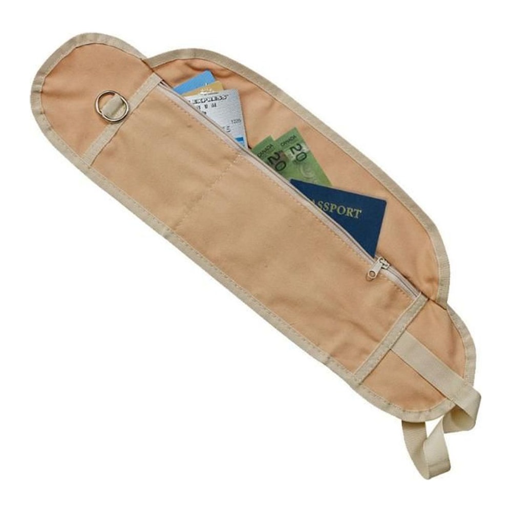 Banano De Seguridad Viaje Beige