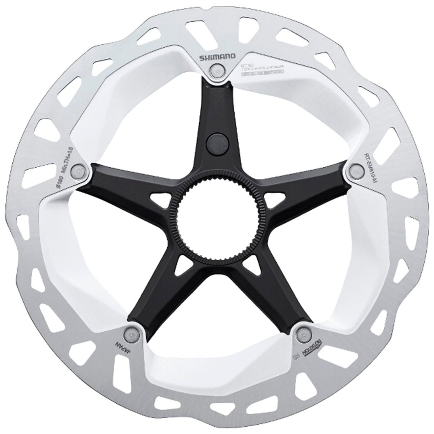 Disco de Freno Shimano RT-EM810 Center Lock 180 mm