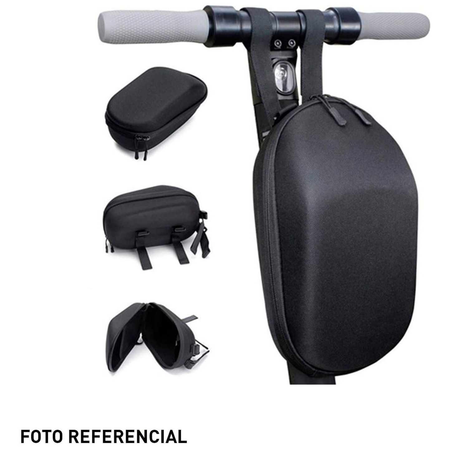 Bolso Frontal Semi Rígido para Scooter Andes Grande con Reflectante