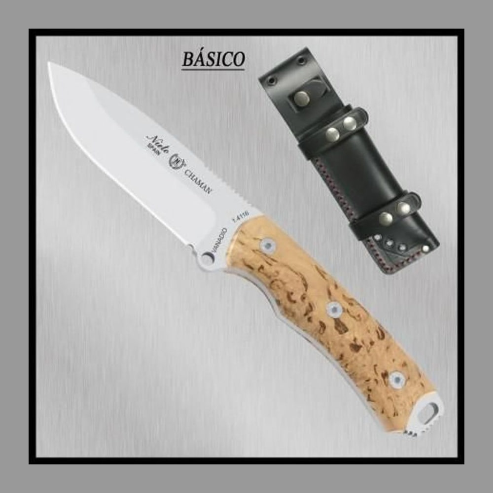 Cuchillo Chaman Abedul