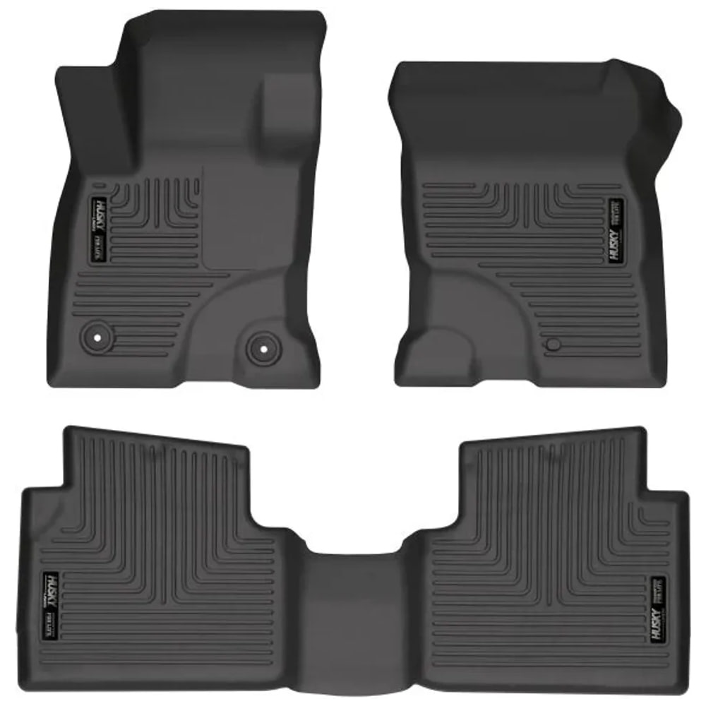 Pisos de Goma Delantero y Trasero Rígido Ford Maverick 2022- (no Compatible Hibrida)